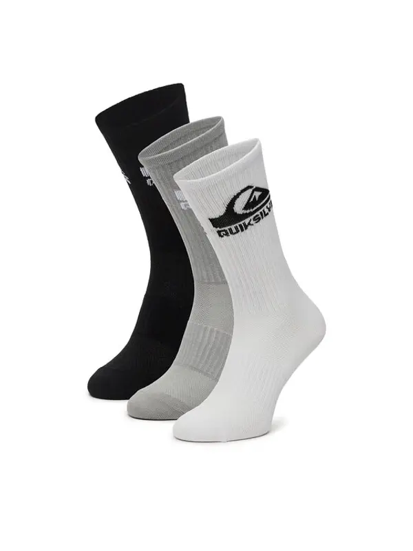 Quiksilver Quiksilver Duge čarape AS_QUIKSILVER_101W_SS25 (3-PACK) Bijela