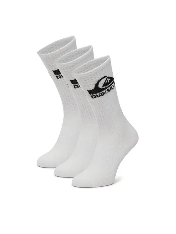 Quiksilver Quiksilver Duge čarape AS_QUIKSILVER_101W_SS25 (3-PACK) Bijela