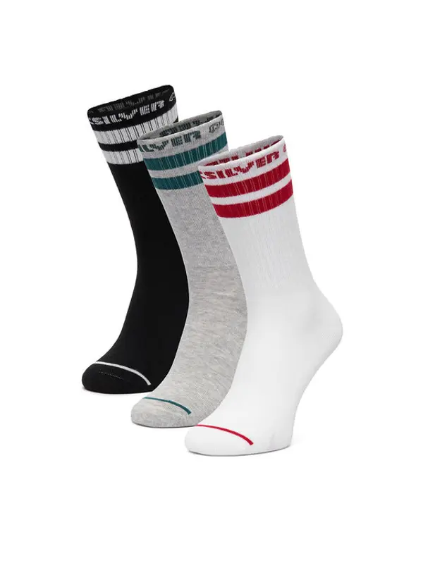 Quiksilver Quiksilver Duge čarape CEO_BR_QUIK_2040_W_AW25 (3 PACK) Šarena
