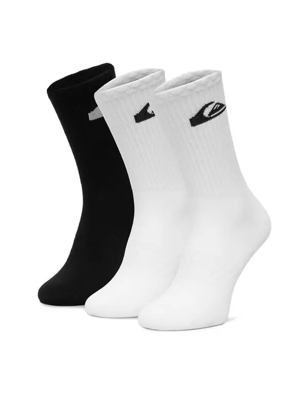 Quiksilver Quiksilver Duge čarape CEO_BR_QUIK_2042_W_AW25 (3 PACK) Bijela