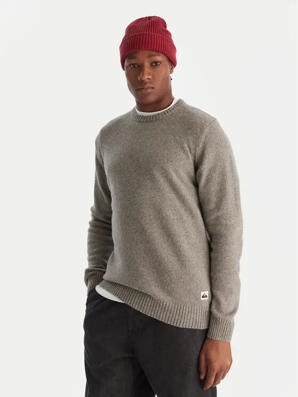 Quiksilver Quiksilver Džemper Slow Song Neppy EQYSW03325 Siva Regular Fit