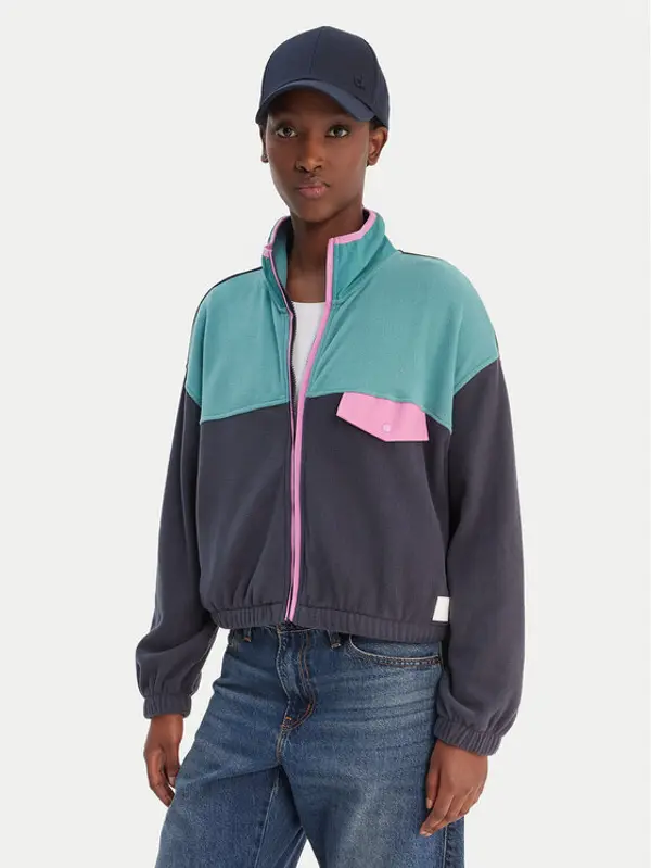 Quiksilver Quiksilver Flis Kedai EQWPF03005 Siva Regular Fit