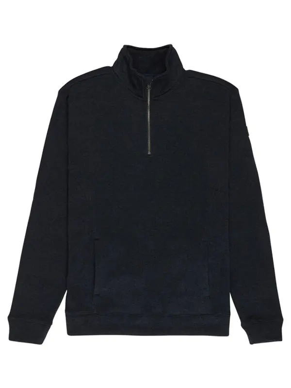 Quiksilver Quiksilver Flis Keller 1/4 Zip EQYFT05114 Tamnoplava Regular Fit