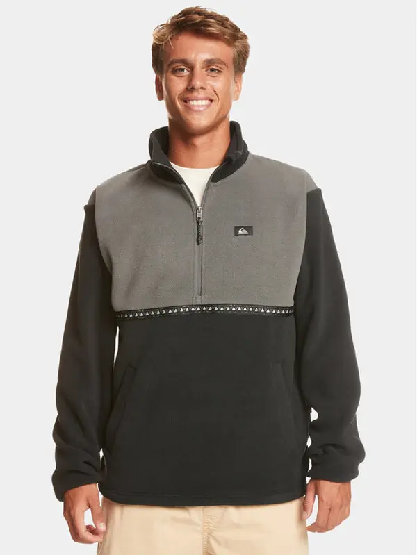 Quiksilver Quiksilver Flis Taped Off Otlr EQYFT04808 Crna Regular Fit