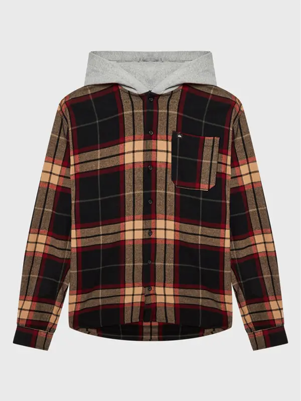 Quiksilver Quiksilver Košulja Halidon EQBWT03357 Crna Regular Fit