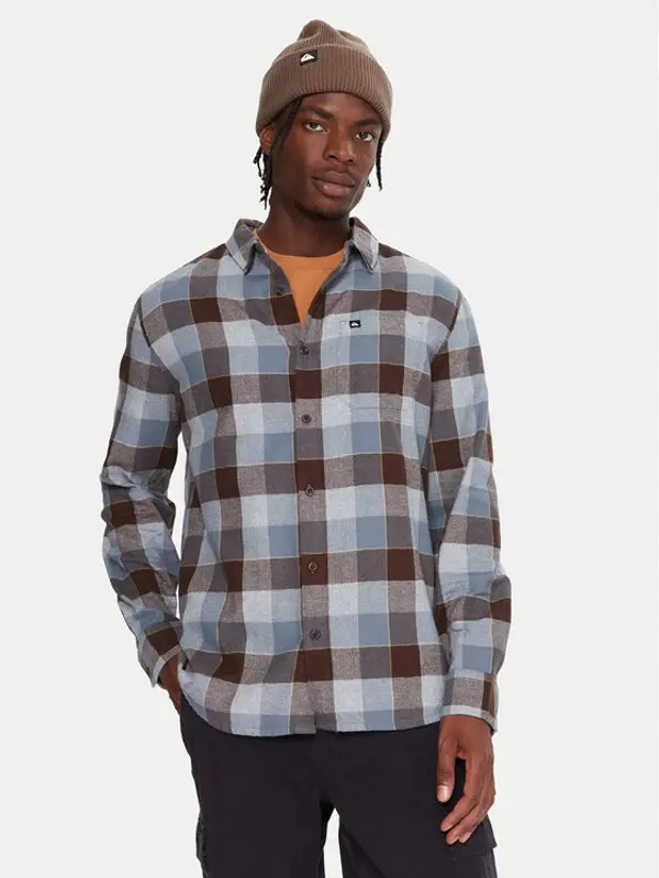 Quiksilver Quiksilver Košulja Motherfly EQYWT04642 Plava Regular Fit