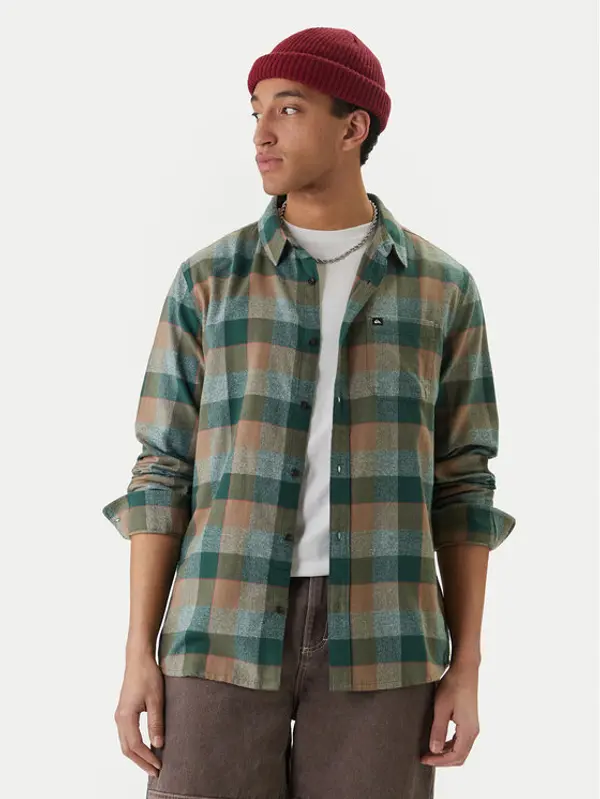 Quiksilver Quiksilver Košulja Motherfly Plaid EQYWT04642 Šarena Regular Fit