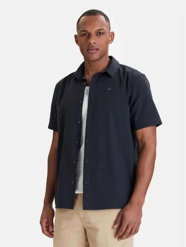 Quiksilver Quiksilver Košulja Mw Premium Stretch EQYWT04623 Crna Regular Fit