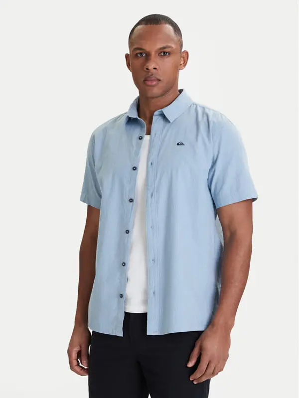 Quiksilver Quiksilver Košulja Mw Premium Stretch EQYWT04623 Svijetloplava Regular Fit