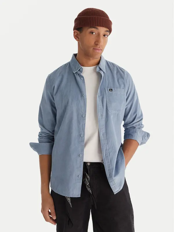 Quiksilver Quiksilver Košulja Smoke Trail EQYWT04652 Plava Regular Fit