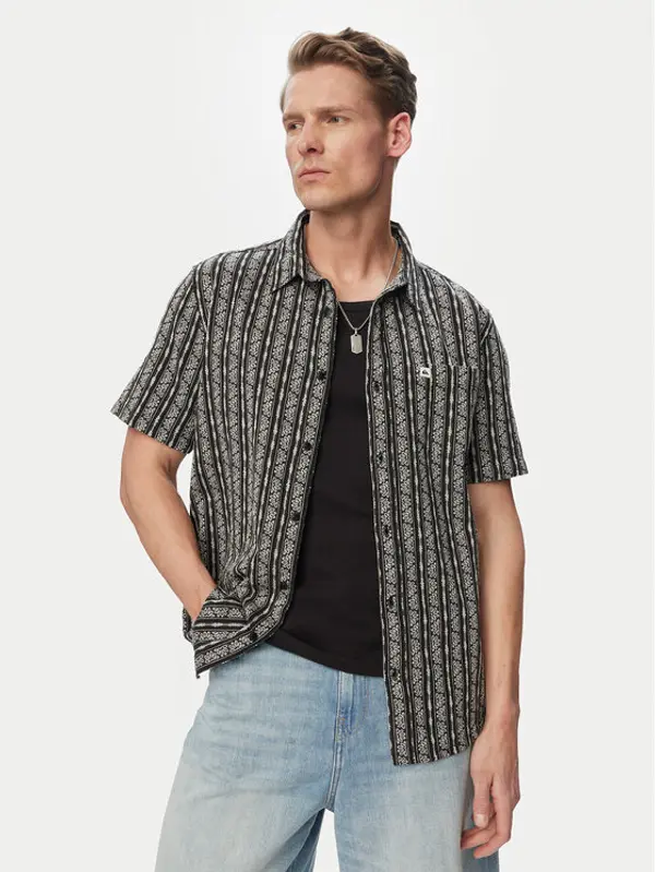 Quiksilver Quiksilver Košulja Street Way EQYWT04608 Crna Regular Fit