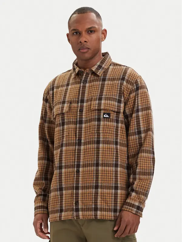 Quiksilver Quiksilver Košulja Yankee EQYWT04648 Smeđa Comfort Fit