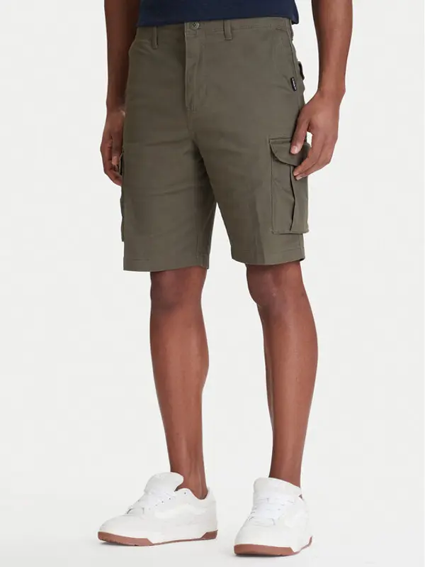 Quiksilver Quiksilver Kratke hlače MW Cargo EQYWS03912 Zelena Regular Fit