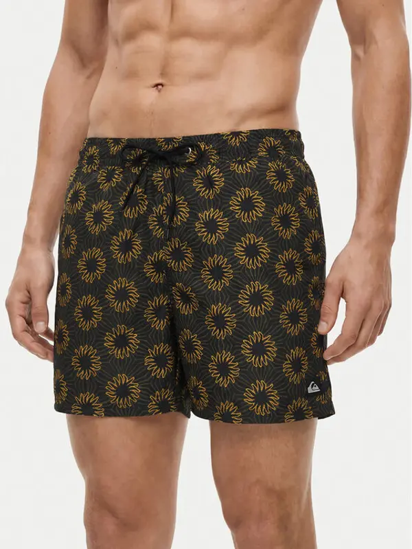 Quiksilver Quiksilver Kupaće gaće i hlače Everyday Printed Volley 15 EQYJV04219 Crna Regular Fit