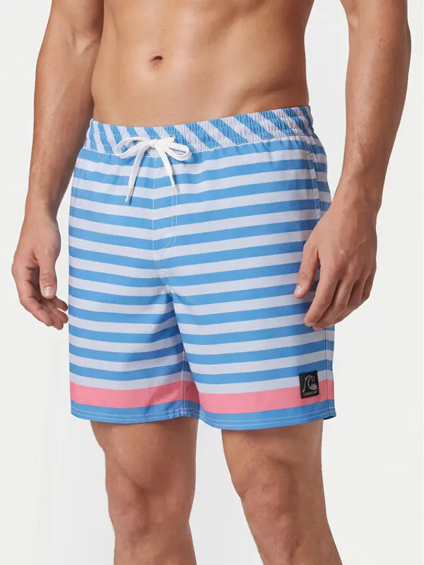 Quiksilver Quiksilver Kupaće gaće i hlače Original Btz Stripe Volley 17 EQYJV04209 Plava Straight Leg