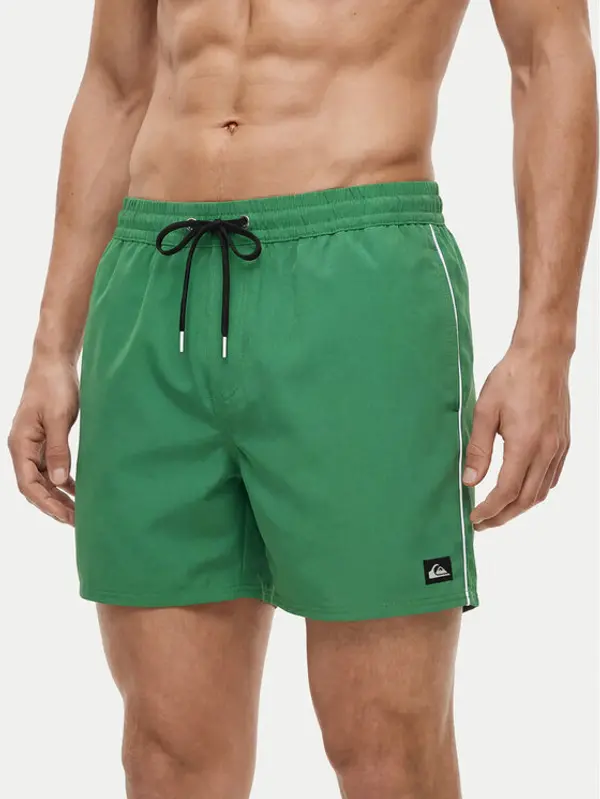 Quiksilver Quiksilver Kupaće gaće i hlače Stretch Piped Volley 16 EQYJV04211 Zelena Regular Fit