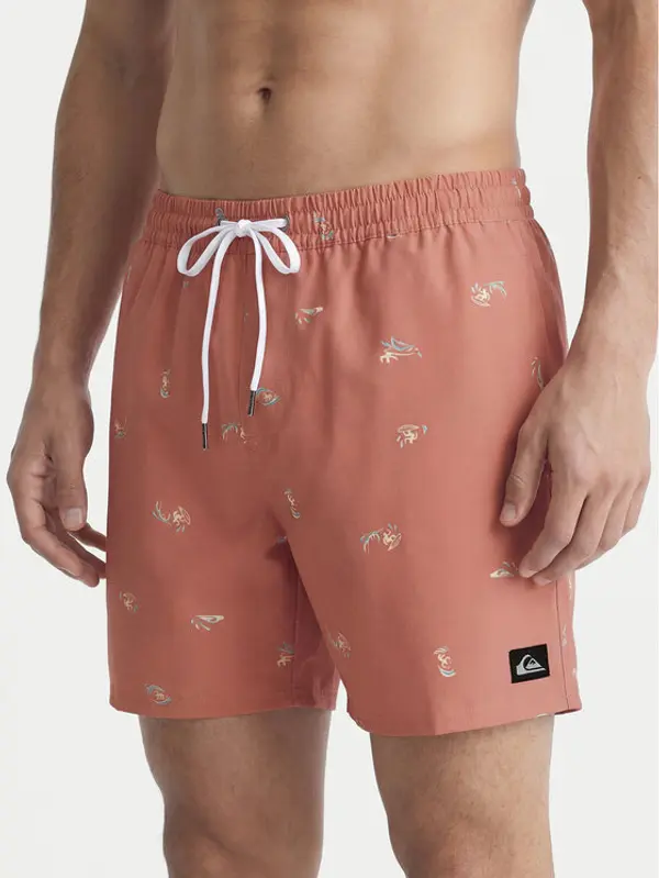 Quiksilver Quiksilver Kupaće gaće i hlače Stretch Printed Volley 16 EQYJV04217 Ružičasta Regular Fit