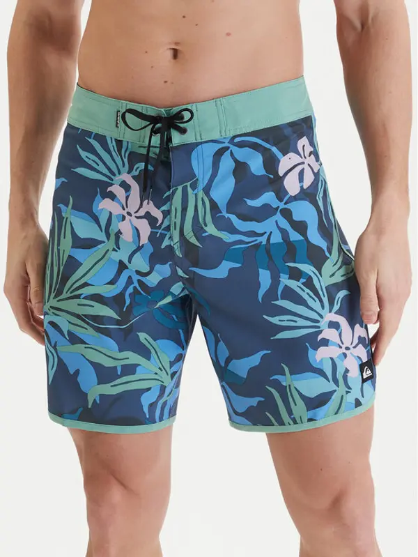Quiksilver Quiksilver Kupaće gaće i hlače Surfsilk Scallop 18" EQYBS04862 Plava Regular Fit