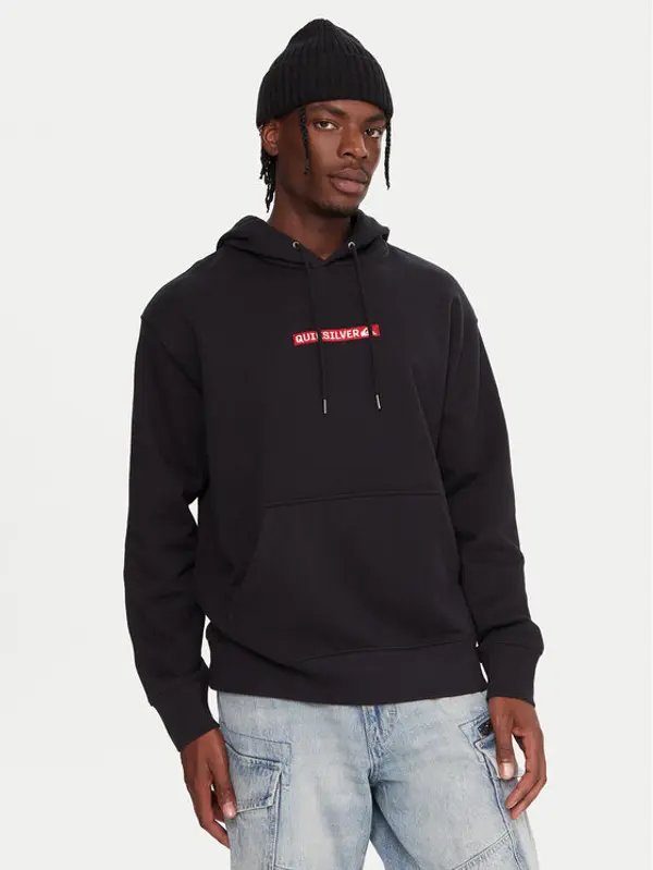 Quiksilver Quiksilver Majica dugih rukava Dna EQYFT05121 Crna Oversize