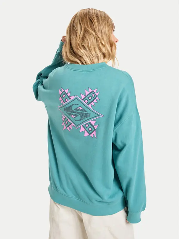 Quiksilver Quiksilver Majica dugih rukava EQWFT03188 Plava Oversize