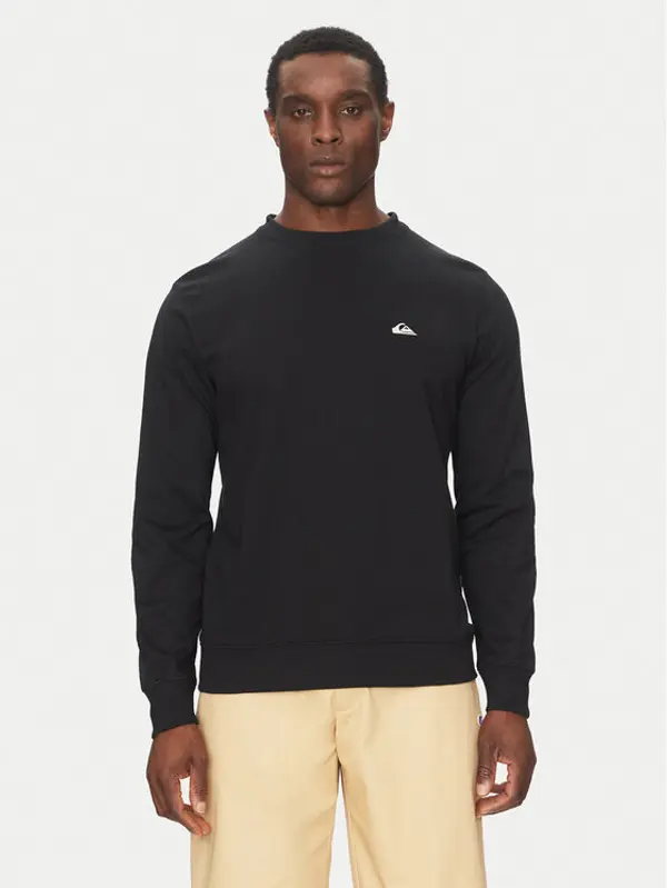 Quiksilver Quiksilver Majica dugih rukava EQYFT04953 Crna Regular Fit