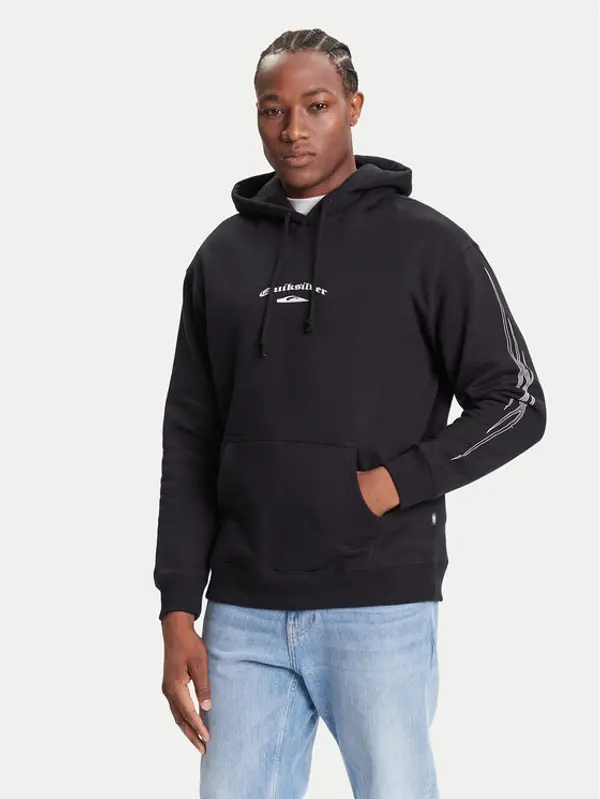 Quiksilver Quiksilver Majica dugih rukava EQYFT05157-KVJ0 Crna Regular Fit