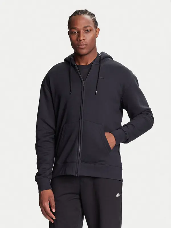 Quiksilver Quiksilver Majica dugih rukava EQYFT05160 Crna Regular Fit