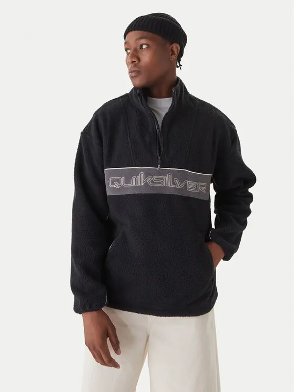 Quiksilver Quiksilver Majica dugih rukava EQYPF03064 Crna Regular Fit