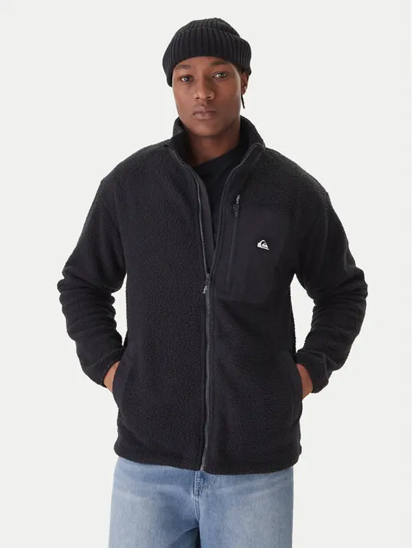Quiksilver Quiksilver Majica dugih rukava EQYPF03066 Crna Regular Fit