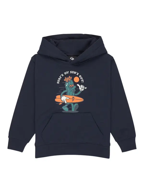 Quiksilver Quiksilver Majica dugih rukava Graphics EQKFT03406 Tamnoplava Regular Fit