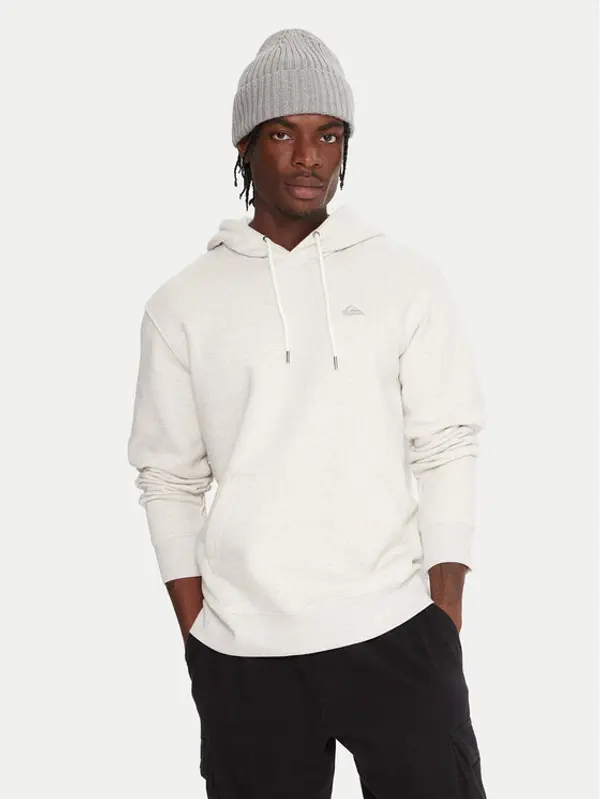Quiksilver Quiksilver Majica dugih rukava Salt Water EQYFT05159 Siva Regular Fit