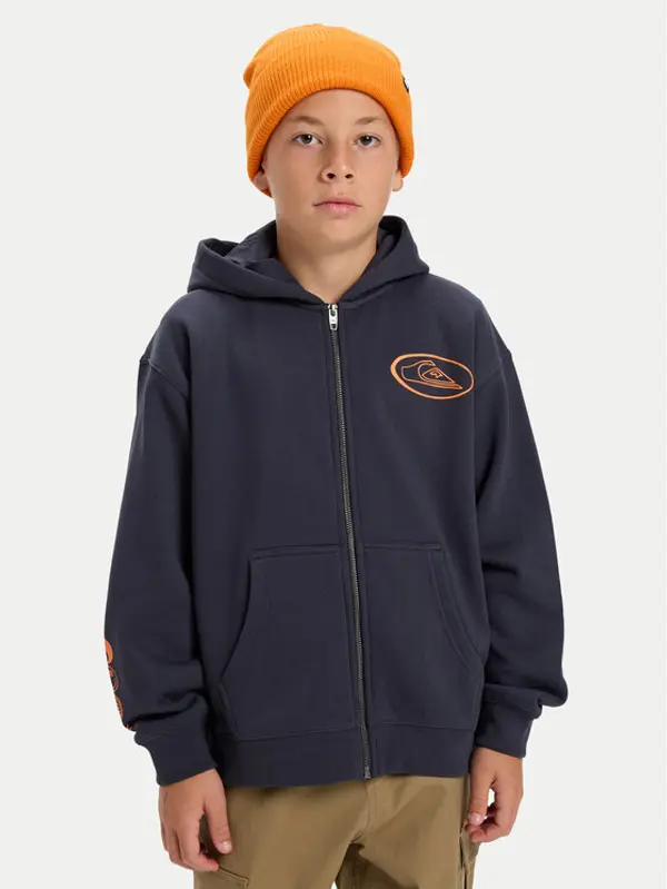 Quiksilver Quiksilver Majica dugih rukava Salt Water Graphic Zip EQBFT03962 Šarena Regular Fit