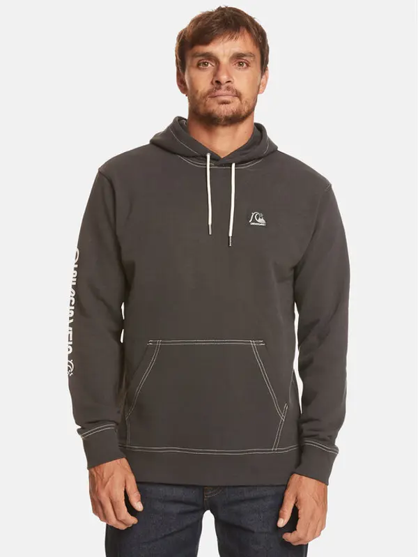Quiksilver Quiksilver Majica dugih rukava The Original Otlr EQYFT04794 Crna Regular Fit