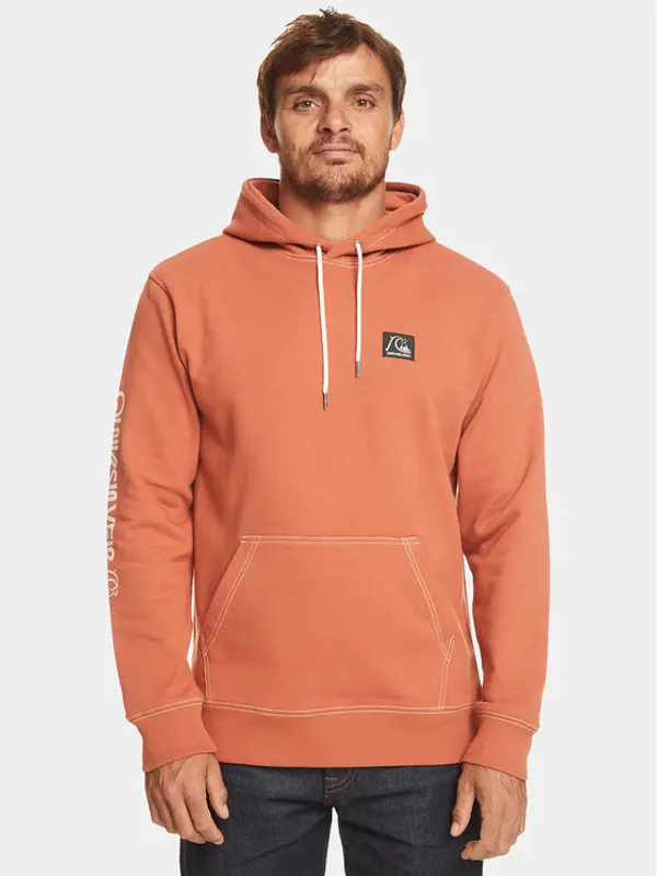 Quiksilver Quiksilver Majica dugih rukava The Original Otlr EQYFT04794 Narančasta Regular Fit