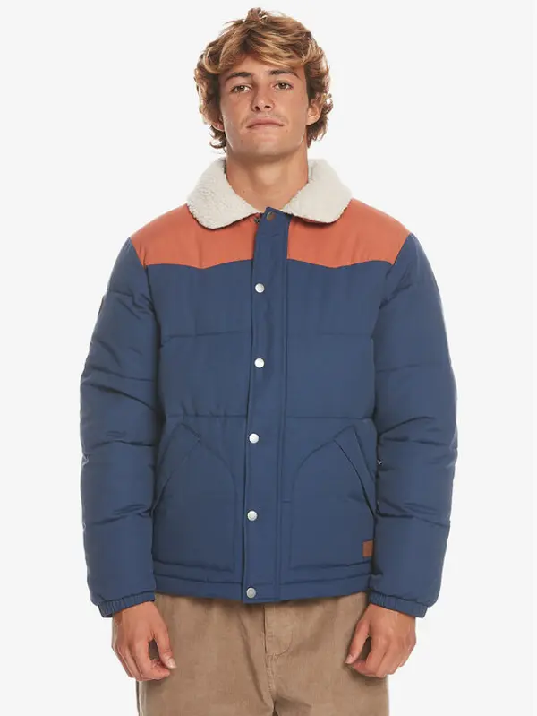 Quiksilver Quiksilver Pernata jakna The Puffer Jckt EQYJK03981 Tamnoplava Regular Fit