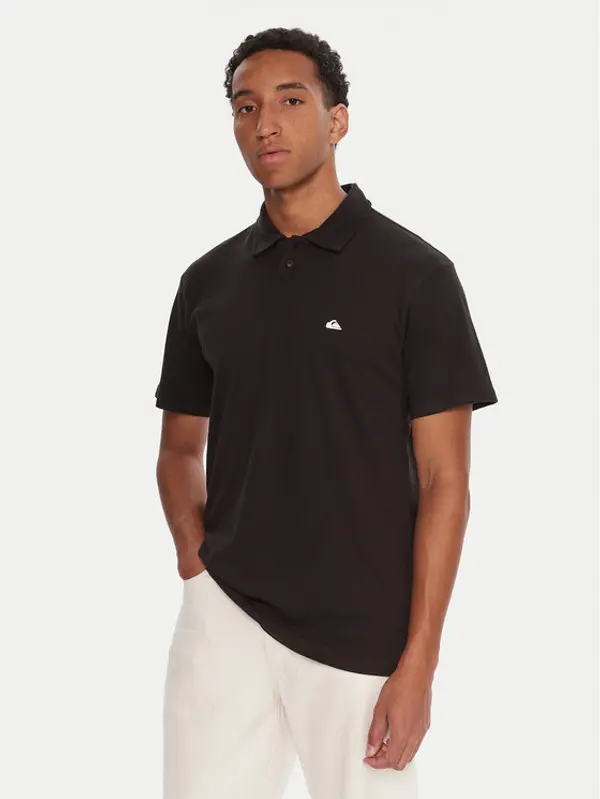 Quiksilver Quiksilver Polo Pique EQYKT04392 Crna Regular Fit