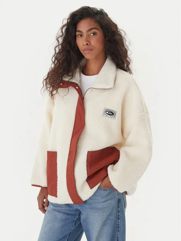 Quiksilver Quiksilver Prijelazna jakna EQWPF03007 Bijela Regular Fit