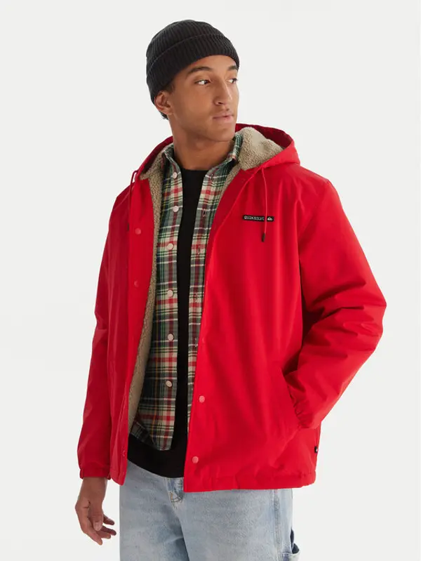 Quiksilver Quiksilver Prijelazna jakna EQYJK04186 Crvena Regular Fit