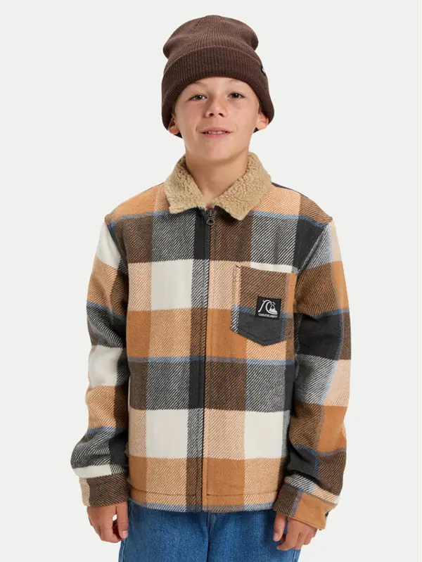 Quiksilver Quiksilver Prijelazna jakna Harrington EQBJK03346 Bež Regular Fit