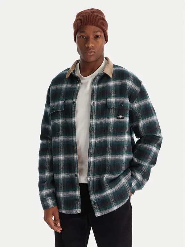 Quiksilver Quiksilver Prijelazna jakna Mecury Desert EQYWT04643 Zelena Regular Fit