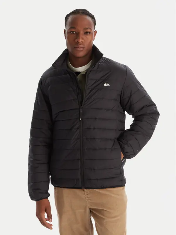 Quiksilver Quiksilver Prijelazna jakna Scaly Fz EQYJK04190 Crna Regular Fit