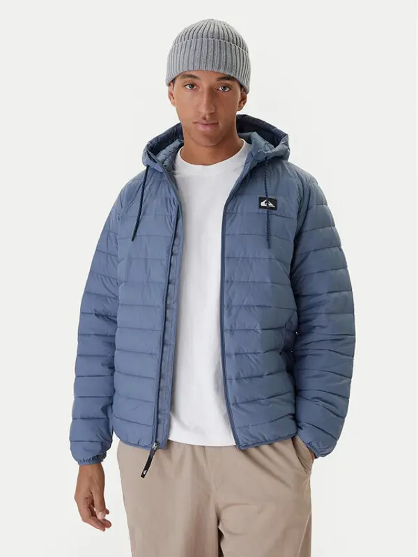 Quiksilver Quiksilver Prijelazna jakna Scaly Hood EQYJK04189 Plava Regular Fit