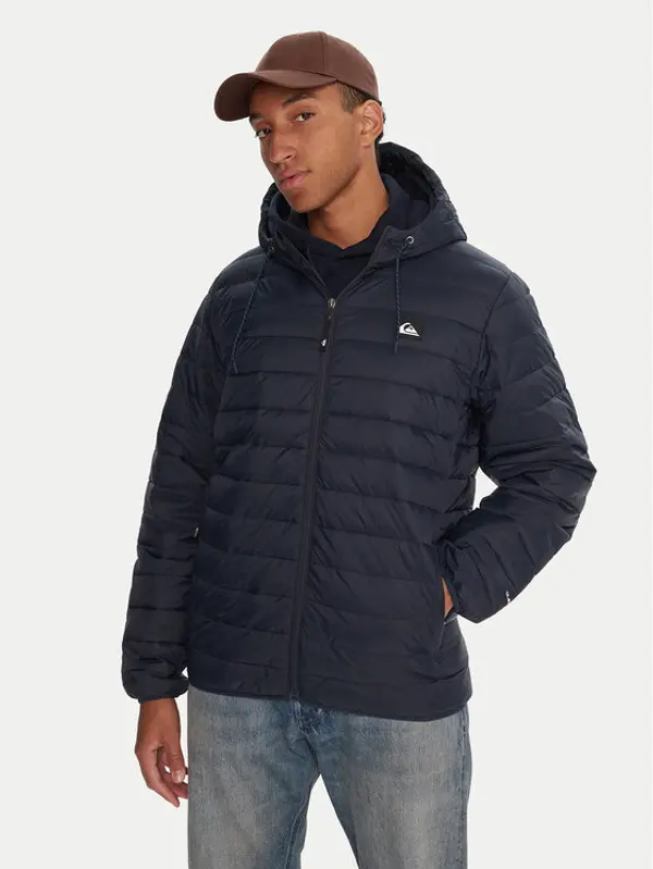 Quiksilver Quiksilver Prijelazna jakna Scaly Hood EQYJK04189 Tamnoplava Regular Fit