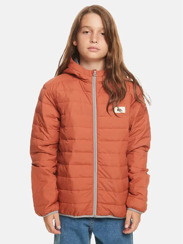 Quiksilver Quiksilver Prijelazna jakna Scaly Jckt EQBJK03275 Narančasta Regular Fit