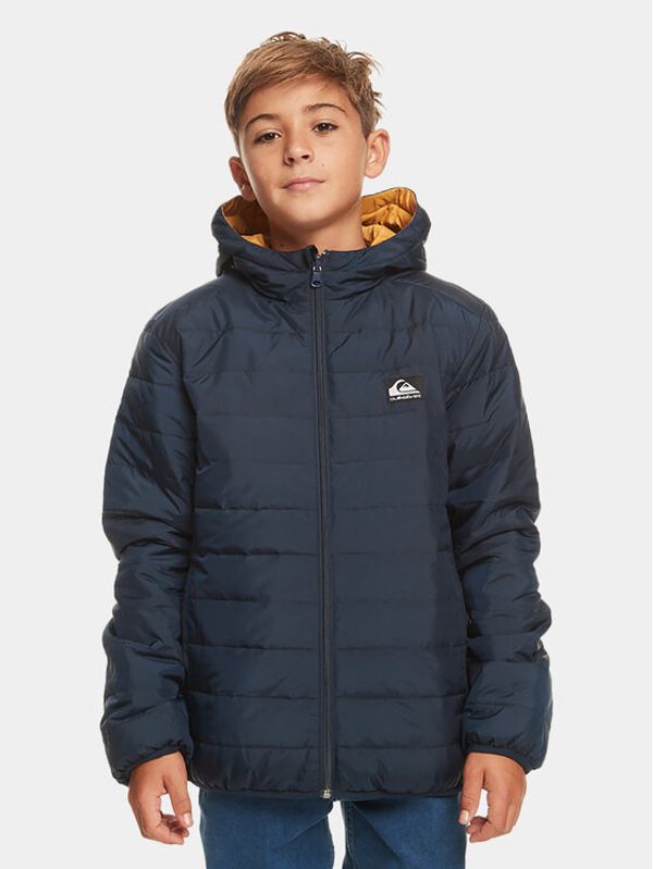 Quiksilver Quiksilver Prijelazna jakna Scalyreversible Jckt EQBJK03276 Tamnoplava Regular Fit