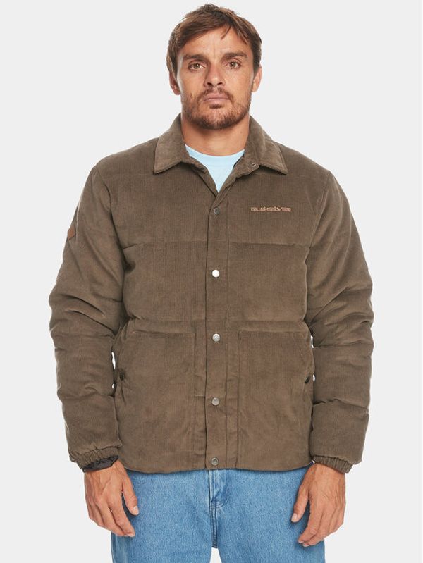 Quiksilver Quiksilver Prijelazna jakna Tibbermore Jckt EQYJK03984 Smeđa Regular Fit