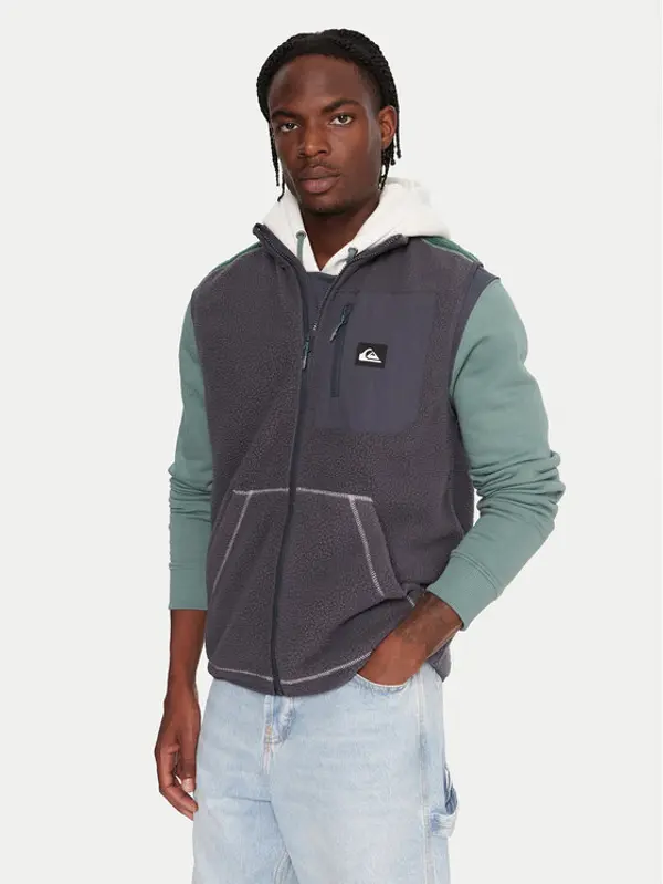 Quiksilver Quiksilver Prsluk Clean Coast EQYPF03067 Tamnoplava Regular Fit
