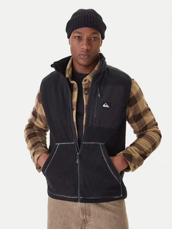 Quiksilver Quiksilver Prsluk EQYPF03067 Crna Regular Fit