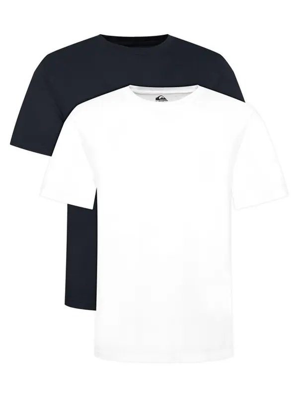 Quiksilver Quiksilver Set t-shirt majica﻿ Salt Water EQYZT08137 Crna Regular Fit