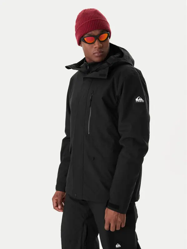 Quiksilver Quiksilver Skijaška jakna Mission Solid EQYTJ03523 Crna Regular Fit